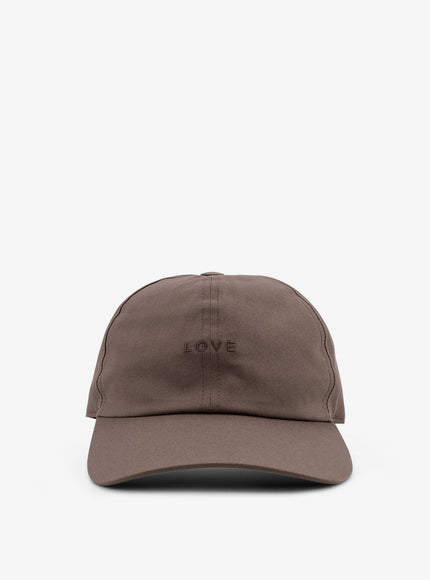 Rick Owens Cotton Blend Hat Dust Pearl