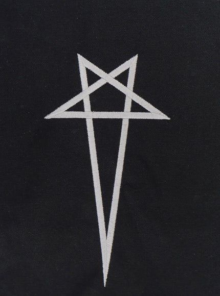 Rick Owens Canvas Handbag With Front Logo