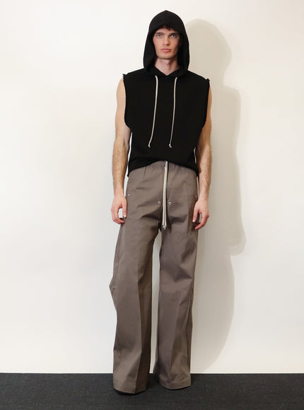 Rick Owens Sleeveless Organic Cotton Sweatshirt