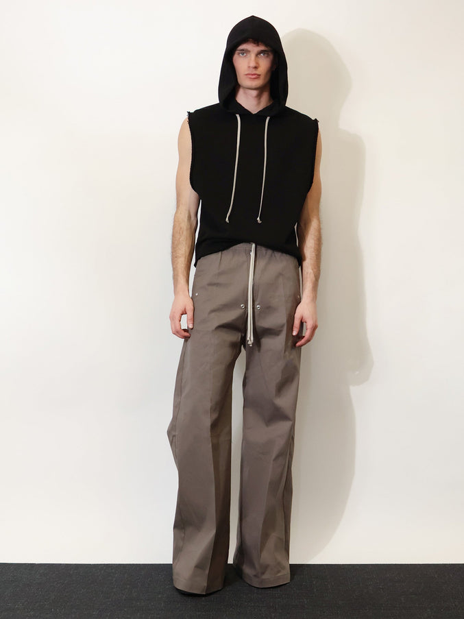 Rick Owens Sleeveless Organic Cotton Sweatshirt