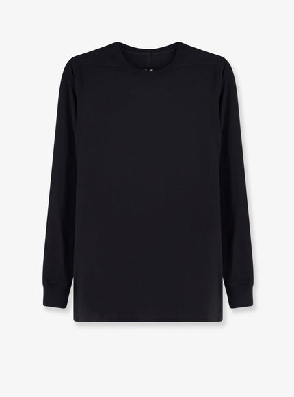 Rick Owens Cotton T-Shirt Black