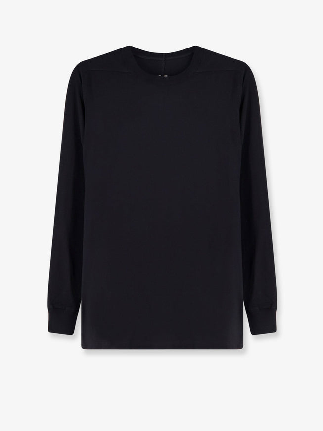 Rick Owens Cotton T-Shirt Black