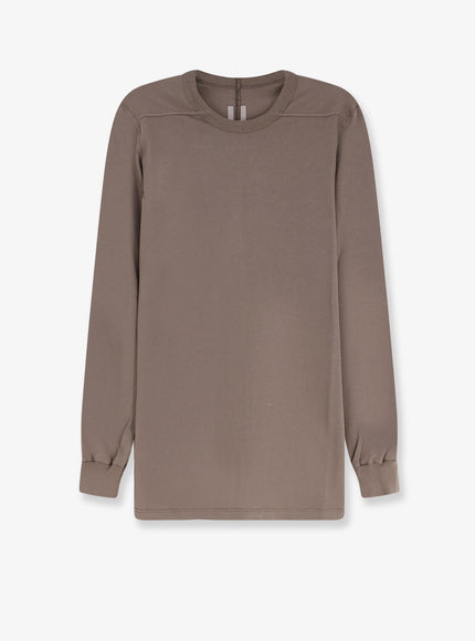 Rick Owens Cotton T-Shirt Dust