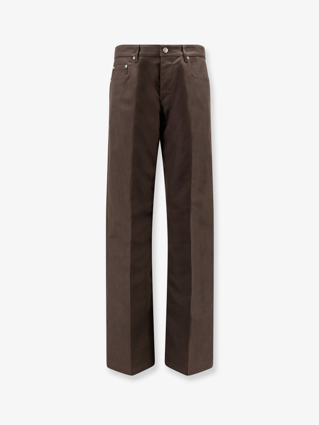 Rick Owens Geth Recycled Material Trousers Durk Dust