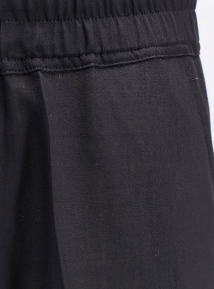 Rick Owens Drawstring Long Certified Virgin Wool Trousers