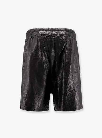 Rick Owens Leather Shorts