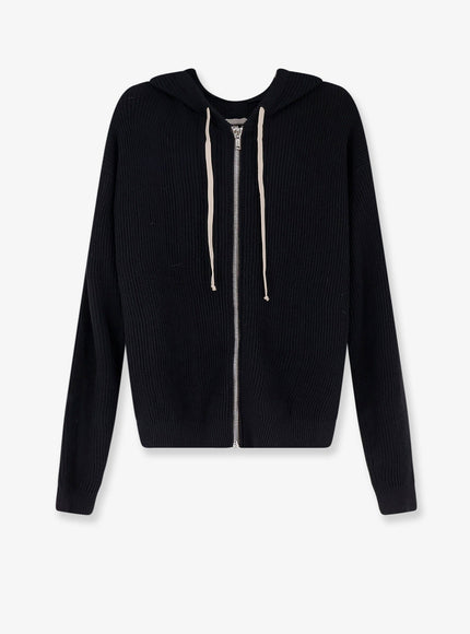 Rick Owens Virgin Wool Cardigan Black