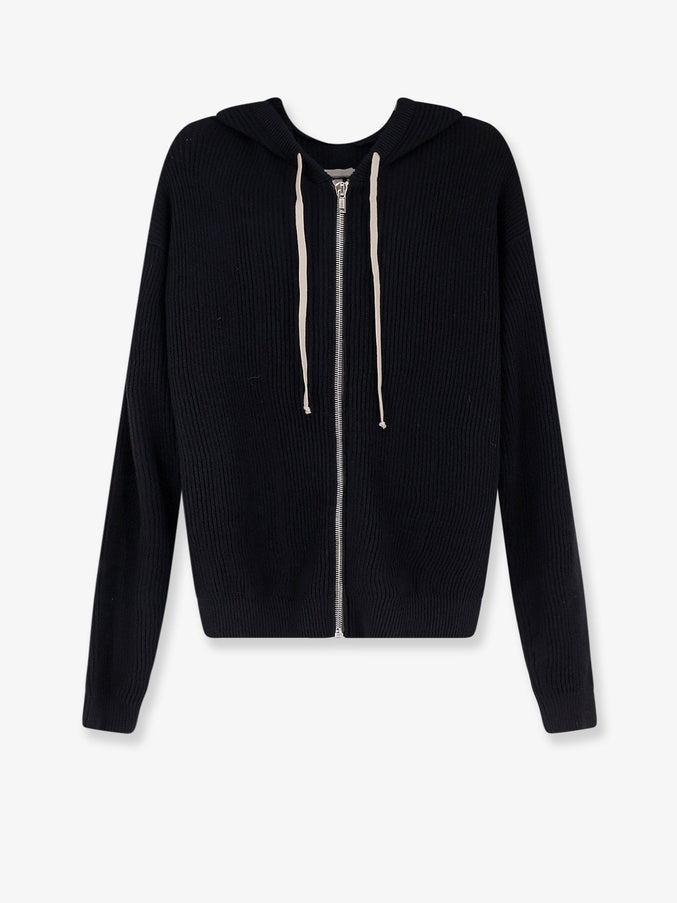 Rick Owens Virgin Wool Cardigan Black