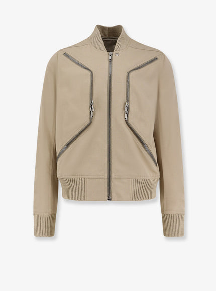 Rick Owens Heizer Flight Organic Cotton Jacket Sand