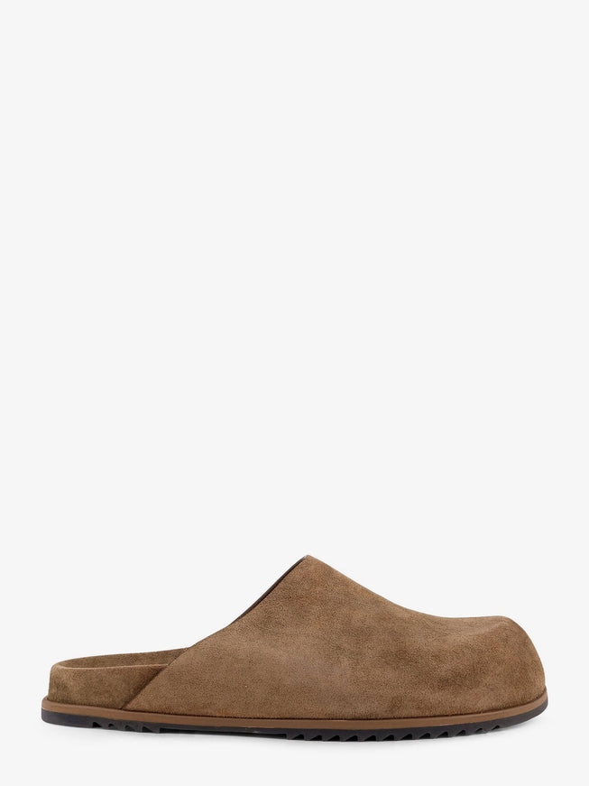 Rick Owens Suede Sandals Brown