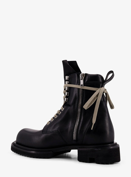 Rick Owens Leather Boots