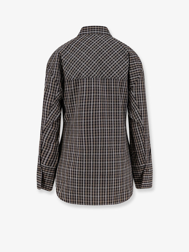 Rohe Cotton Shirt With Check Pattern