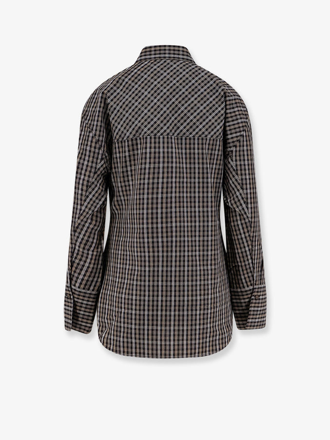 Rohe Cotton Shirt With Check Pattern