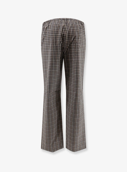 Rohe Madras Cotton Trousers