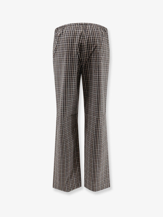 Rohe Madras Cotton Trousers