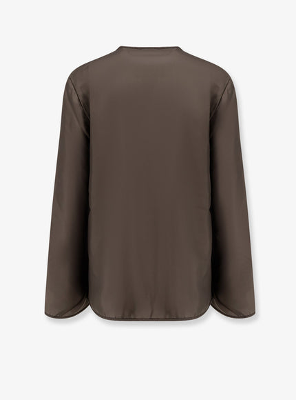 Rohe Mandarin Closure Silk Top
