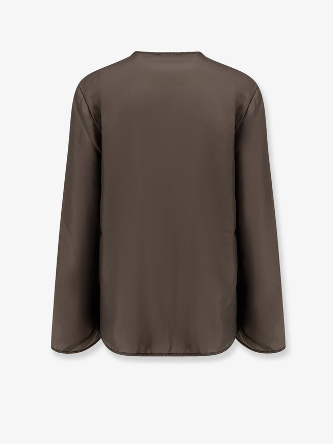 Rohe Mandarin Closure Silk Top