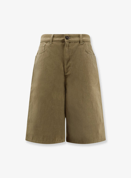 Rohe Cotton Bermuda Shorts Sage