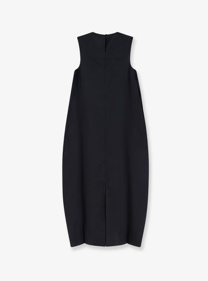 Rohe Hourglass Linen And Silk Blend Long Dress