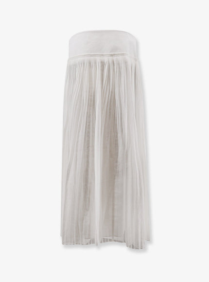 Rohe Pleated Cotton Skirt