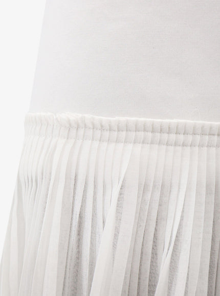 Rohe Pleated Cotton Skirt