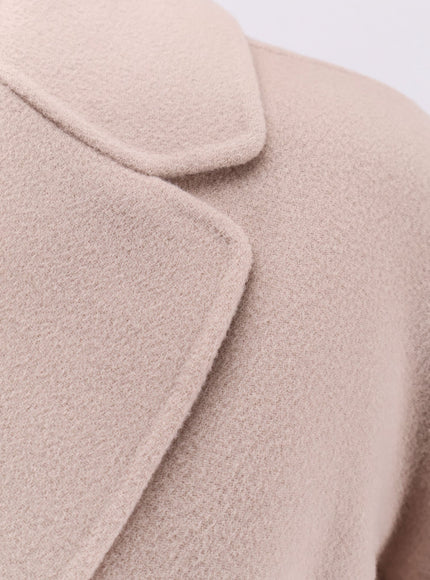 S Max Mara Arona Virgin Wool Coat