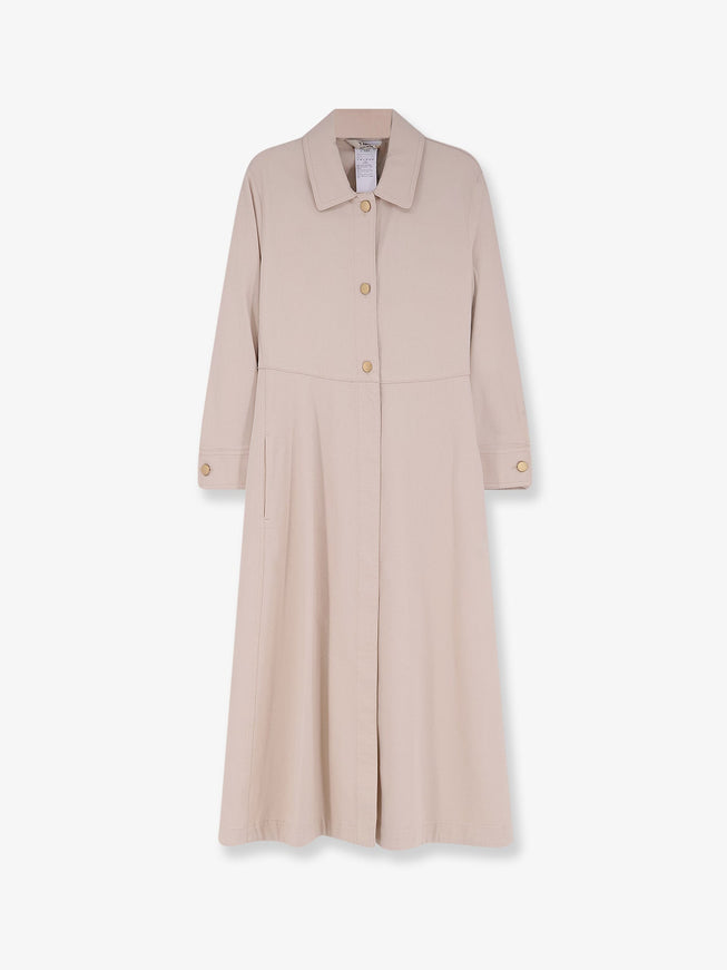 'S Max Mara Smmamelia Canvas Chemisier/Dress Sabbia