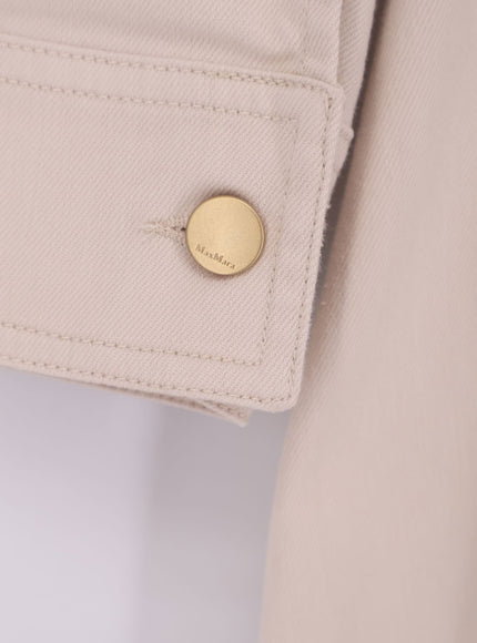 'S Max Mara Smmamelia Canvas Chemisier/Dress