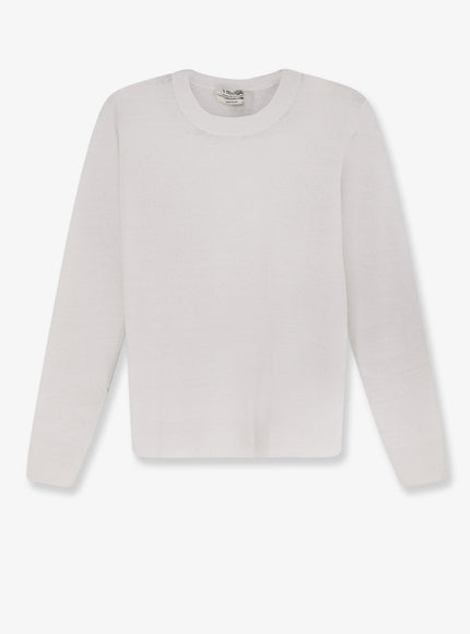 'S Max Mara Smmfervore Linen Sweater Bianco