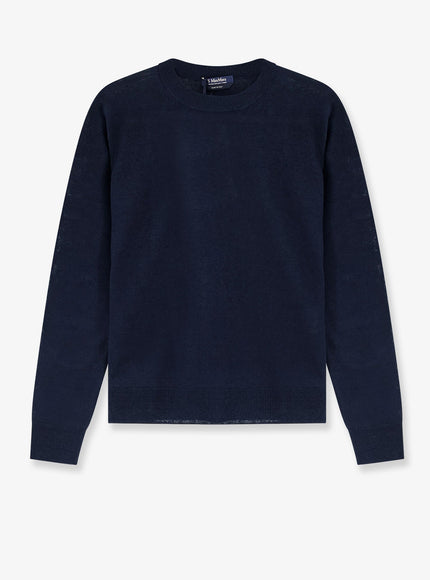 'S Max Mara Smmfervore Linen Sweater Blu