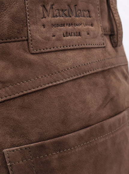'S Max Mara Suede Trousers