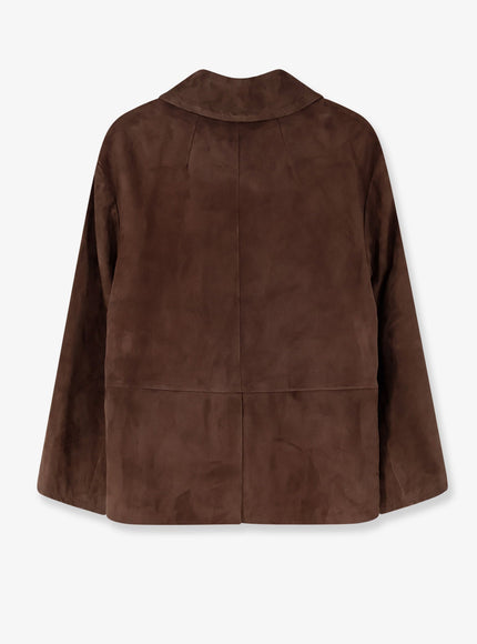 'S Max Mara Charme Suede Jacket