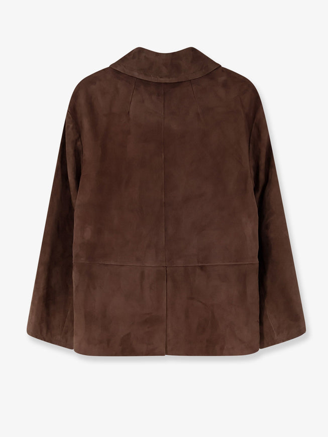 'S Max Mara Charme Suede Jacket