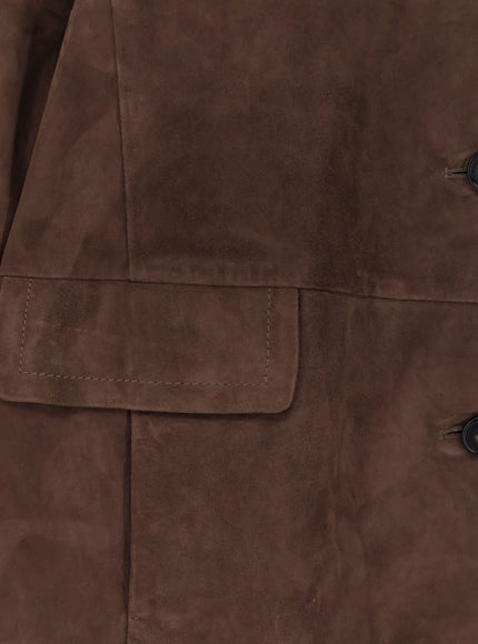 'S Max Mara Charme Suede Jacket