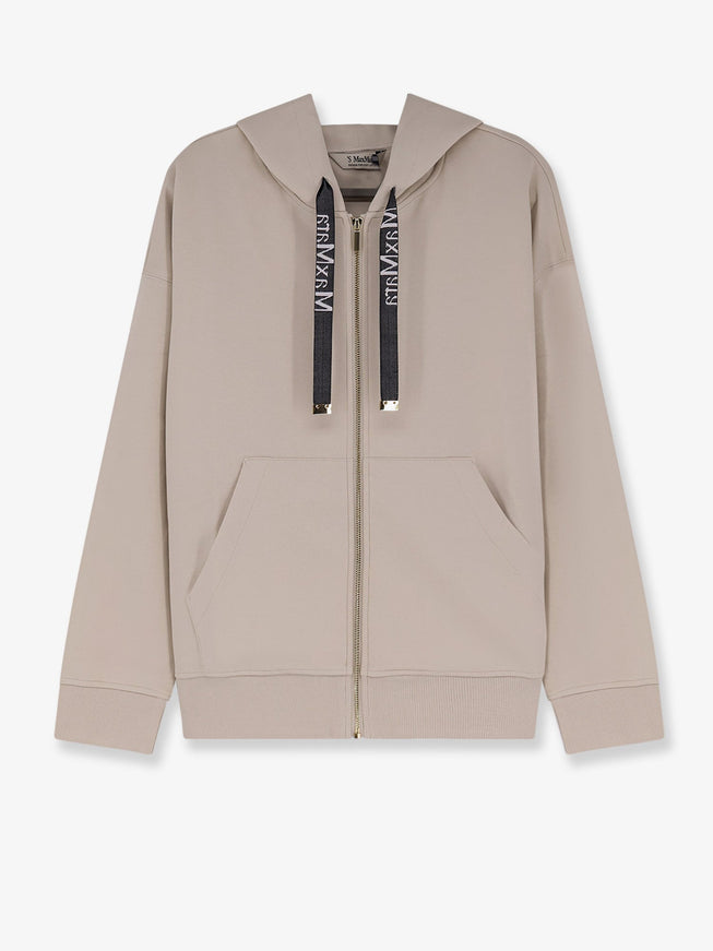 'S Max Mara Smmjour Cotton Blend Sweater Ecru
