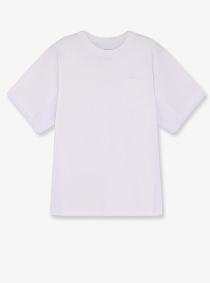 Sacai Cotton T-Shirt White