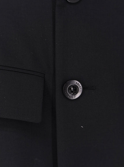 Sacai Wool Blend Blazer Dress