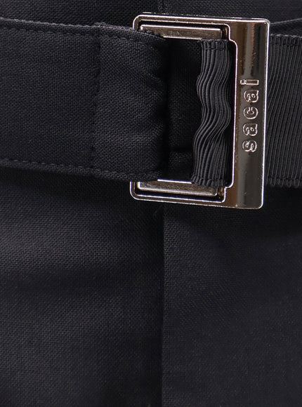 Sacai Wool Blend Bermuda Shorts