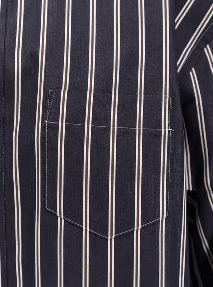 Sacai Oversize Striped Shirt