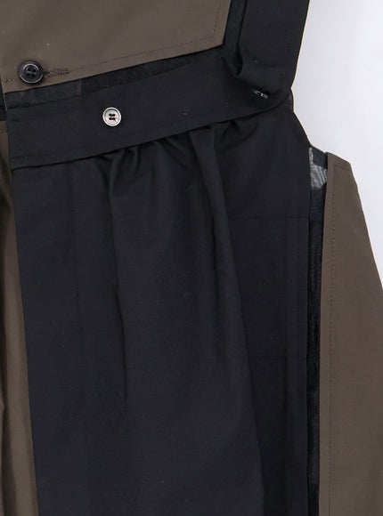 Sacai Patchwork Cotton Shirt