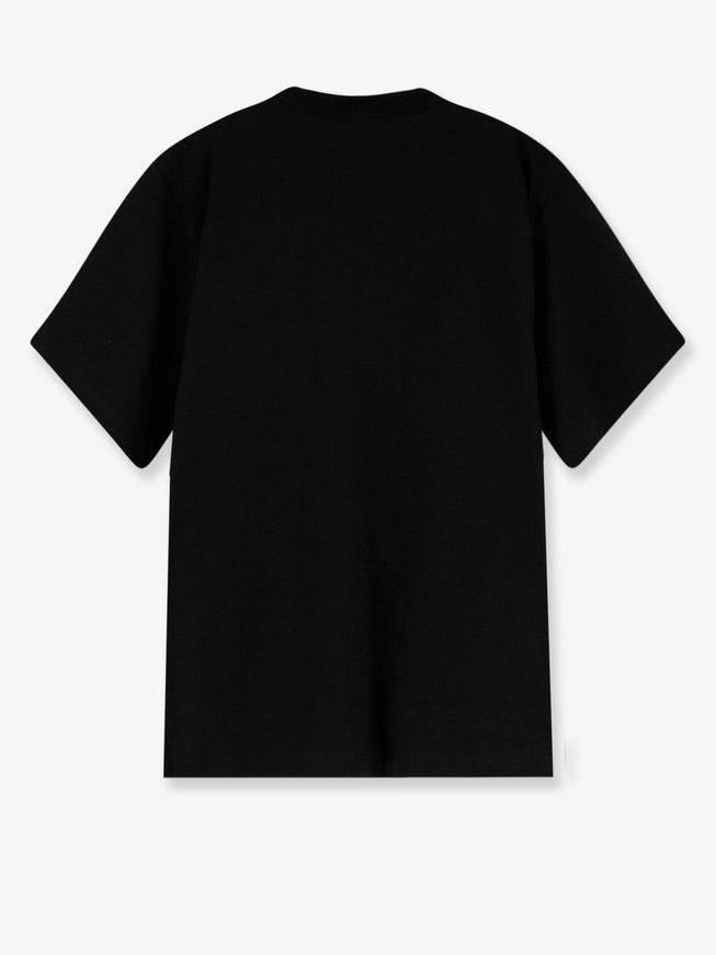 Sacai X Carhartt Wip Cotton T-Shirt Witht Logo Patch On The Front