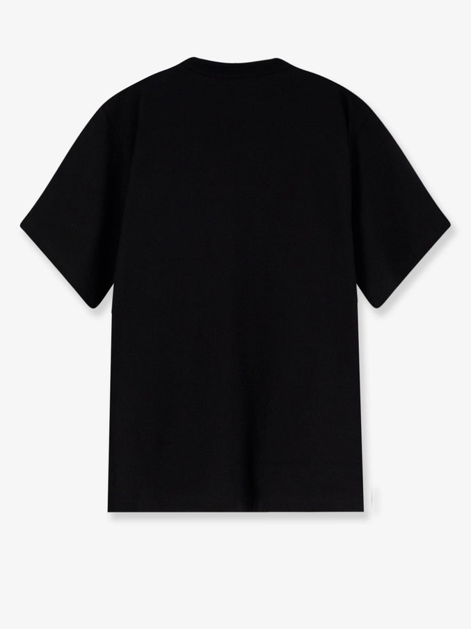 Sacai X Carhartt Wip Cotton T-Shirt Witht Logo Patch On The Front