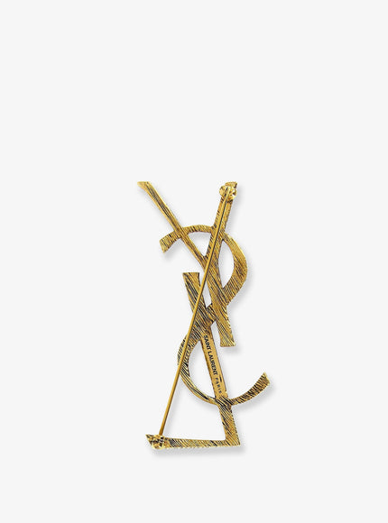 Saint Laurent Metal Brooch
