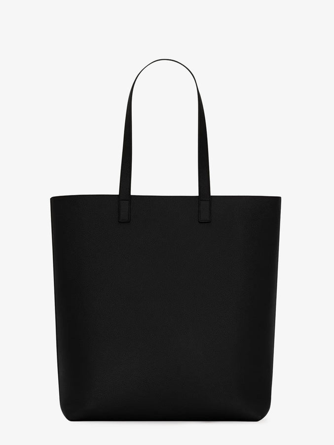Saint Laurent North/South Leather Tote Bag Uni Nero