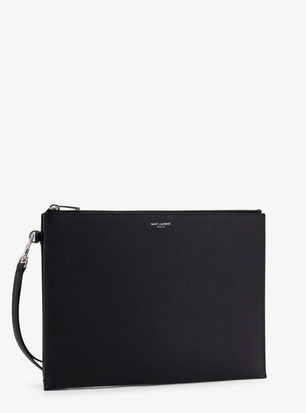 Saint Laurent Leather Clutch
