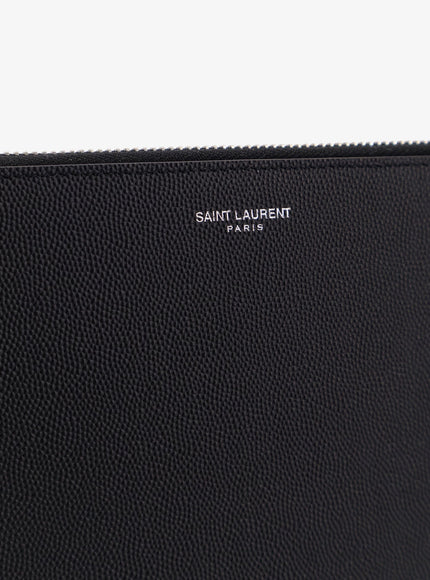 Saint Laurent Leather Clutch