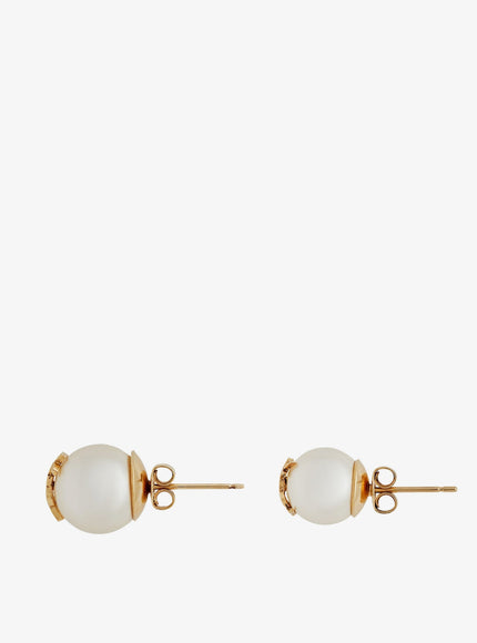 Saint Laurent Orecchini Asimmetrici Con Dettaglio Cassandre