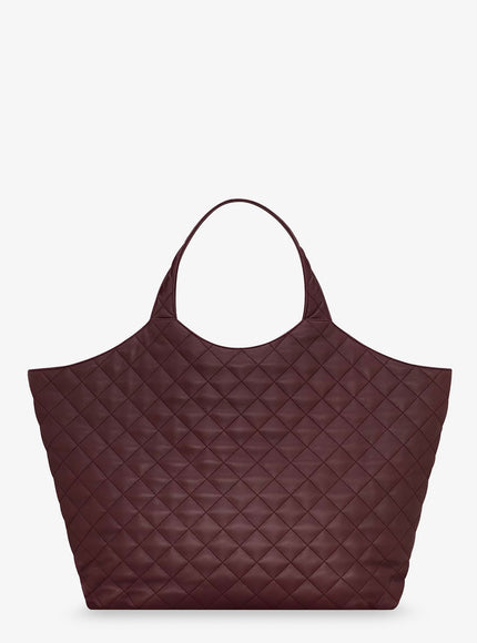 Saint Laurent Icare Quilted Leather Handbag