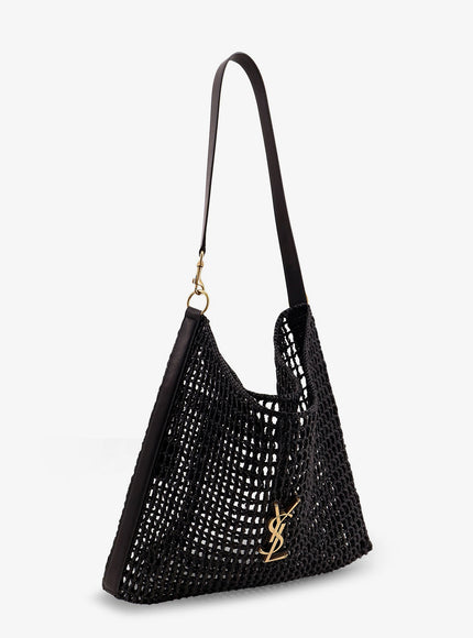 Saint Laurent Raffia Shoulder Bag