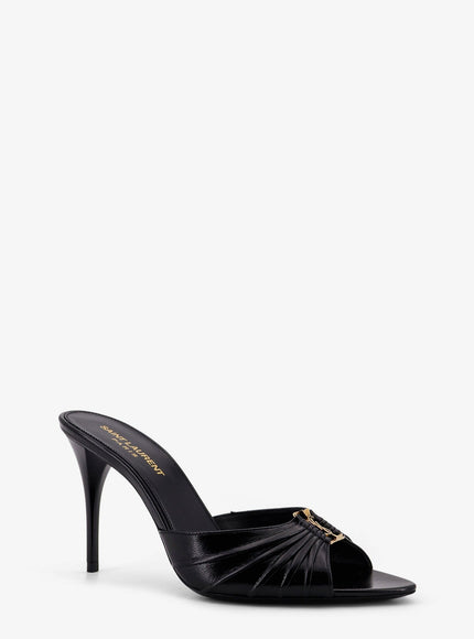 Saint Laurent Babylone 90 Leather Sandals